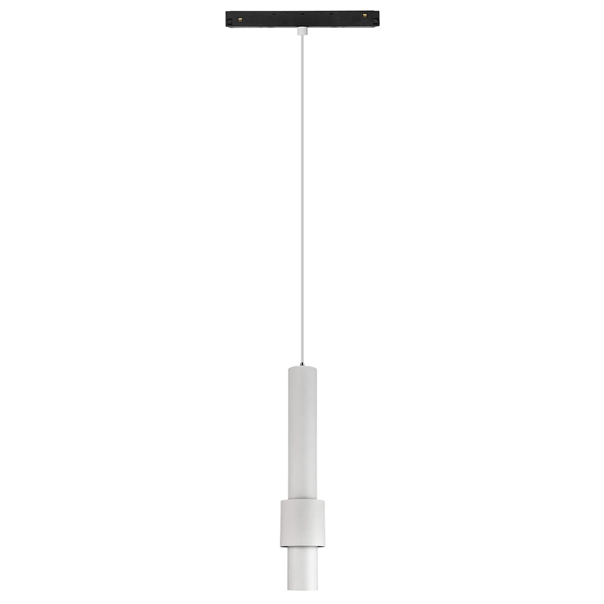 M9315  Magneto Track 200mm Tube Pendant, 7W LED, 3000K, 560lm, White/Gold,